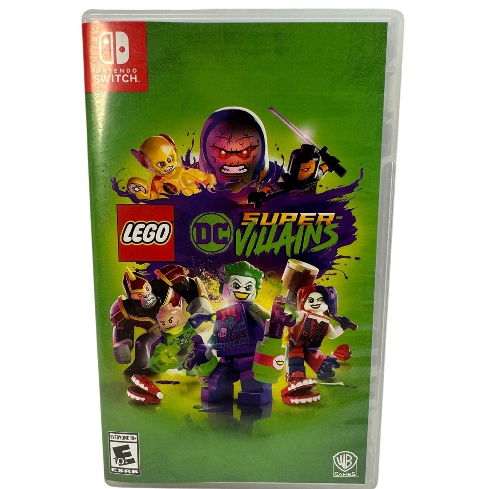 LEGO DC Super Villains Nintendo Switch Game Cartridge with Case WB Games